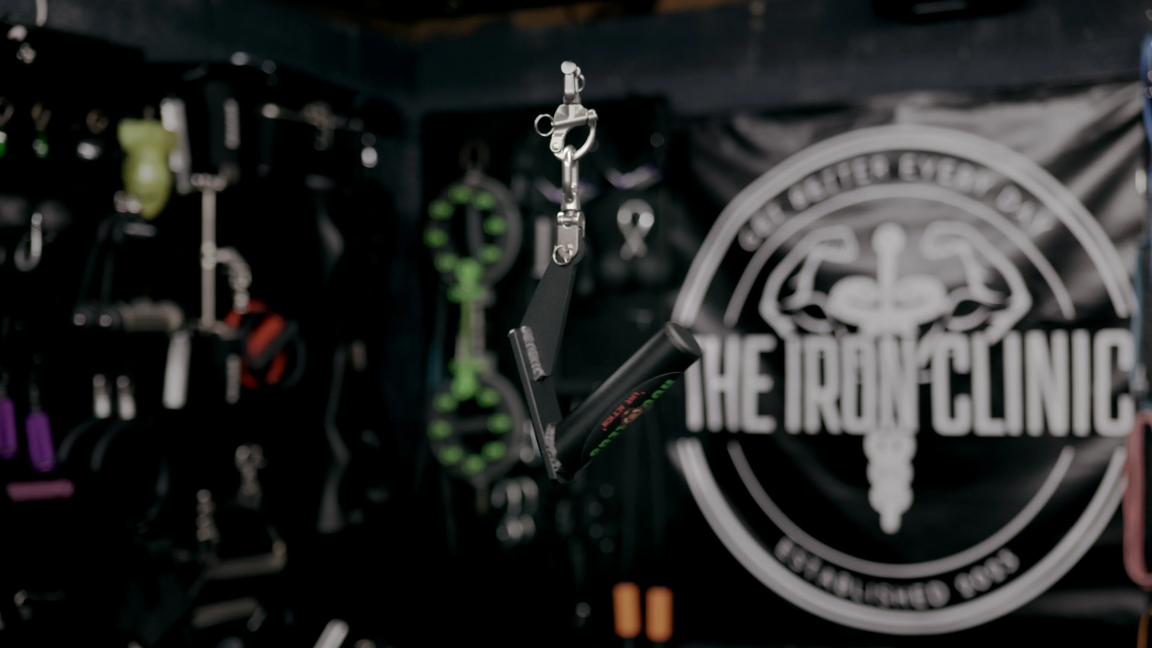 LPG Muscle Hog Legs Jawbone Pair suspended from cable