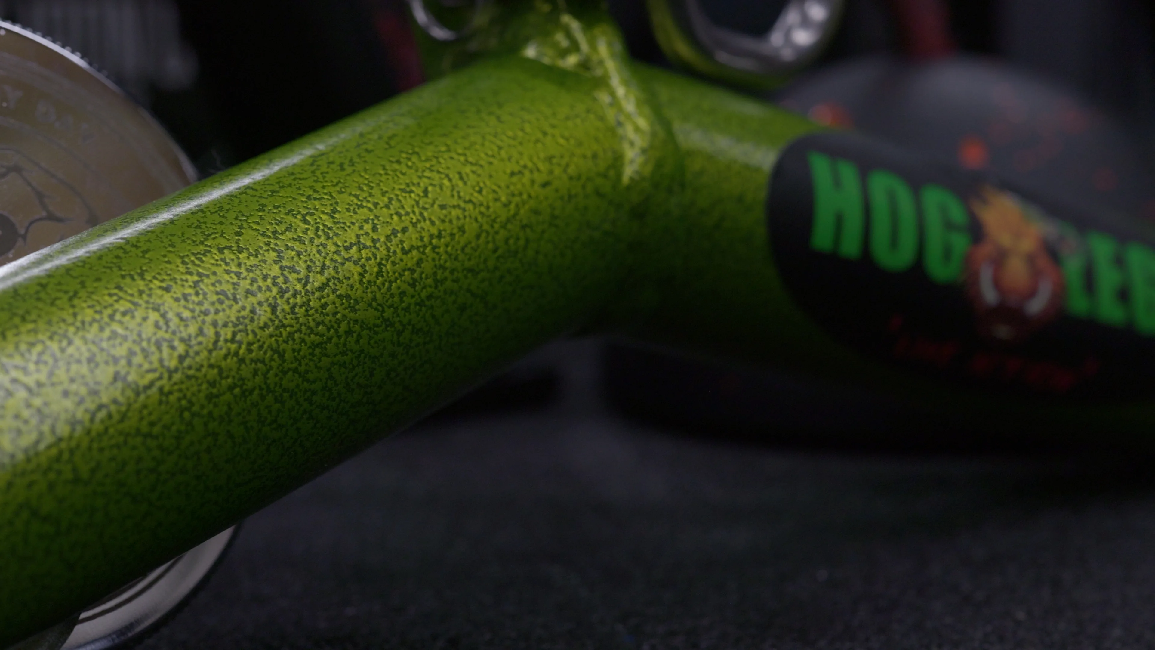 LPG Muscle Piglet Fat Grip paint finish and pattern detail