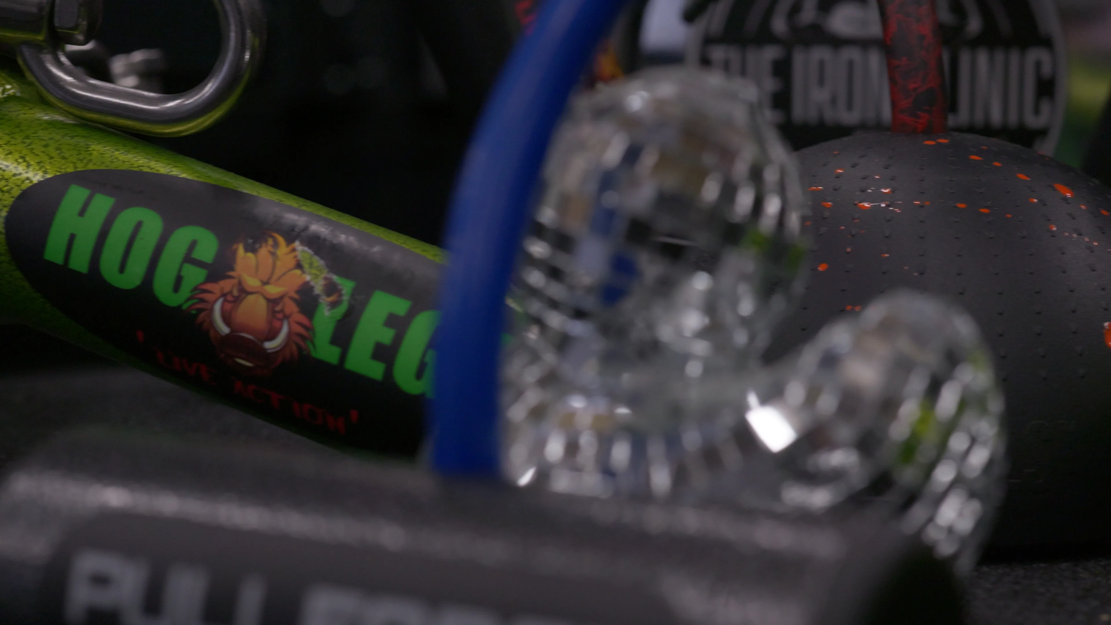 LPG Muscle Piglet Fat Grip and Tribell group shot with PullForce foreground